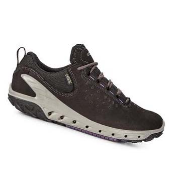 Women's Ecco W Biom Venture Gtx Tie Sneakers Black | Canada 265ILH